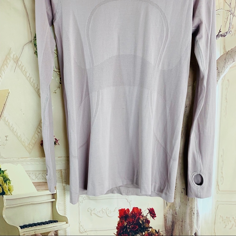 SOLD New Lululemon Long Sleeve Swiftly Tech - Picture 3 of 8